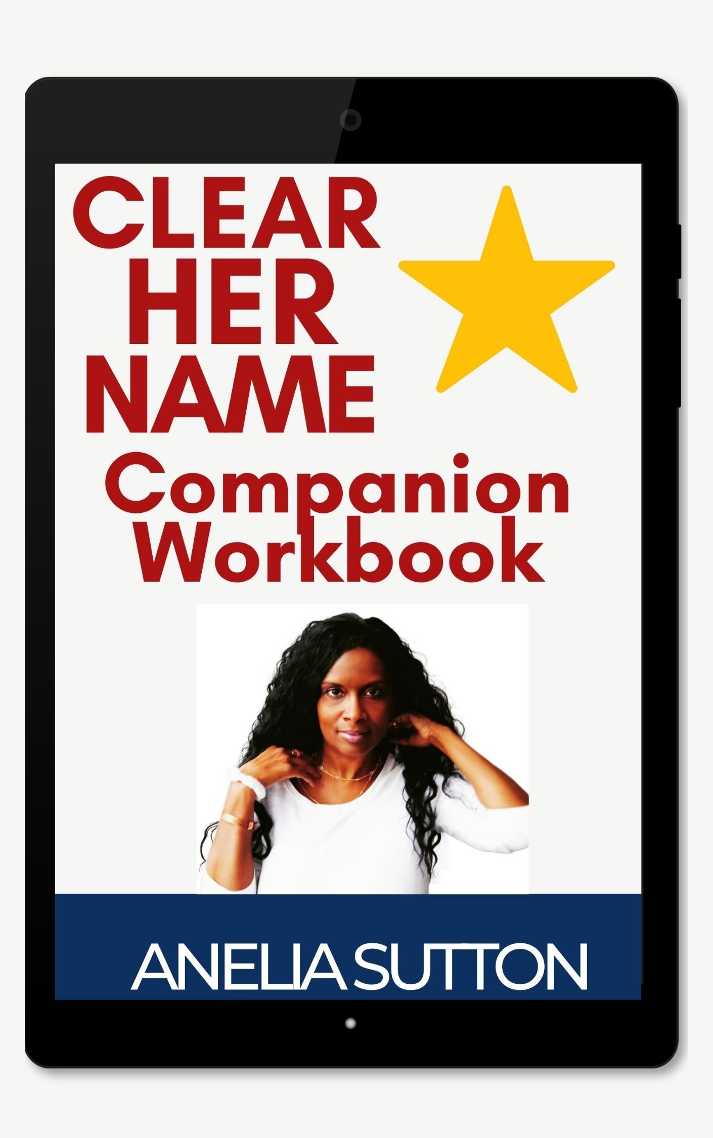 CLEAR HER NAME COMPANION WORKBOOK- tablet